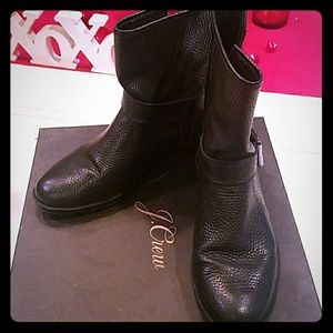 J. Crew Biker Booties